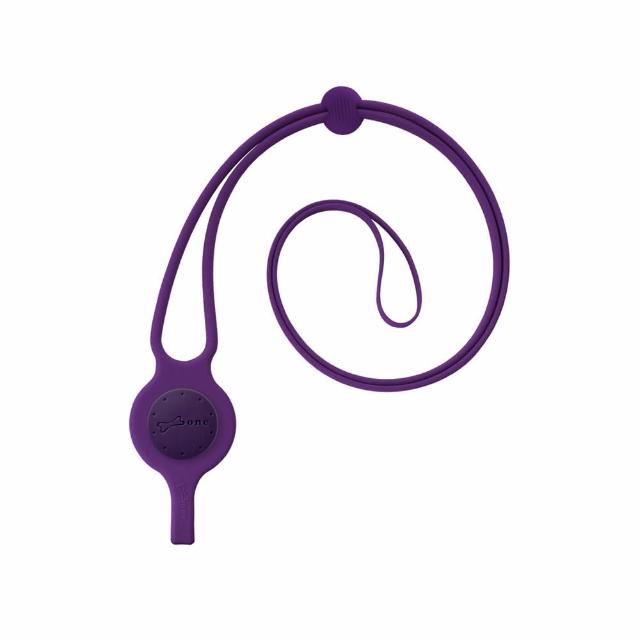【Bone 蹦克】綁扣頸掛繩 Lanyard Hook - 簡約紫(手機掛繩 頸掛繩 萬用綁扣繩)