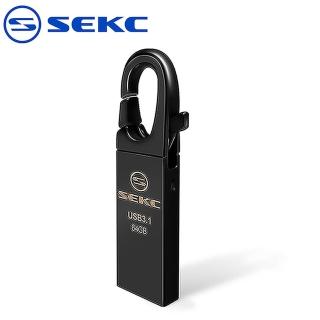 【SEKC】SDM32 64GB USB3.1高速金屬扣環隨身碟