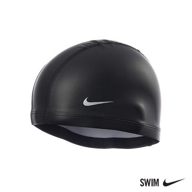 【NIKE 耐吉】SWIM 男女 抗氯塗層 泳帽 運動 機能 黑 NESS4600-001