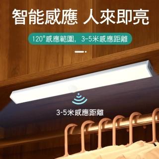 【CS22】USB充電LED人體智能感應燈30CM(可磁吸)