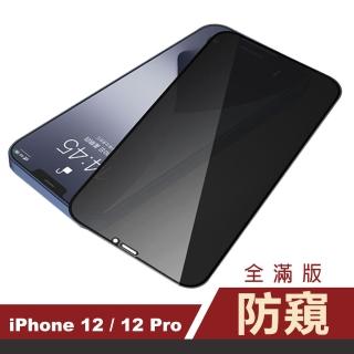 iPhone12 12Pro 保護貼手機滿版高清防窺9H鋼化膜(12Pro保護貼 12保護貼)