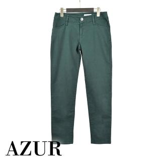 【AZUR】經典風格素色百搭長褲-3色