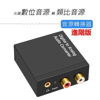 【LineQ】光纖數位音源轉類比音源轉換器轉換盒-進階版