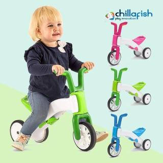【Chillafish】二合一寶寶平衡車 素色款(兒童滑步車 平衡嚕嚕車 寶寶滑輪車)
