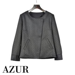 【AZUR】法式經典都會風格外套-2色