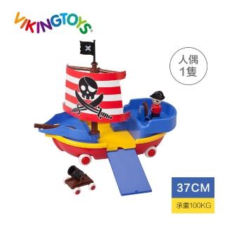 【瑞典 Viking toys】探險海盜船-40cm 81595(幼兒玩具車)