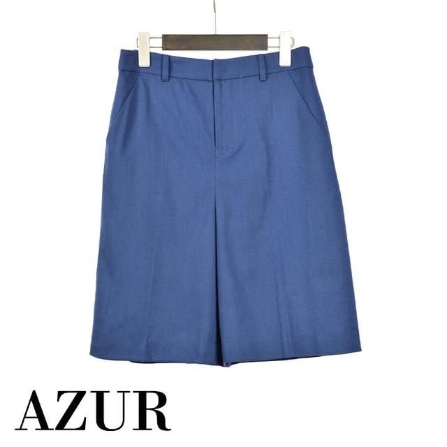 【AZUR】都會休閒素色短褲-2色