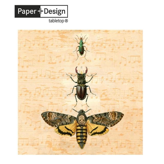 【Paper+Design】Bugs(餐巾紙 蝶谷巴特 餐桌佈置)