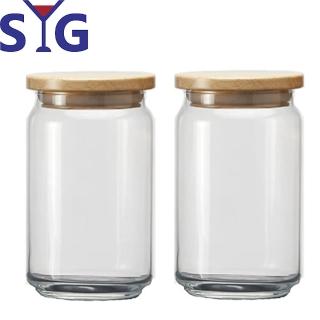 【SYG】玻璃原木蓋儲物罐750cc(PWJ750二入組)