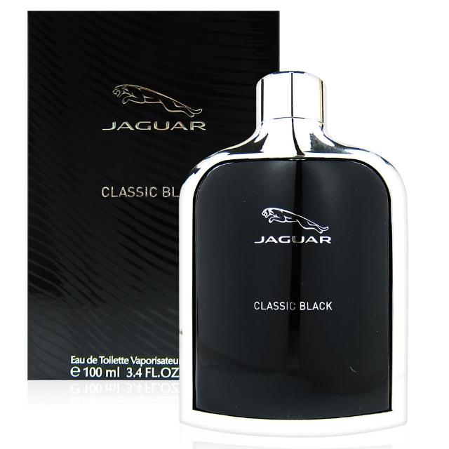 【JAGUAR 積架】CLASSIC BLACK 黑爵 男性淡香水 100ml(平行輸入)