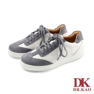 【DK 高博士】經典百搭雙色 空氣休閒鞋 89-0051-69(灰色)
