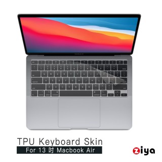 【ZIYA】Apple MacBook Air13 Touch ID 鍵盤保護膜(超透TPU材質)