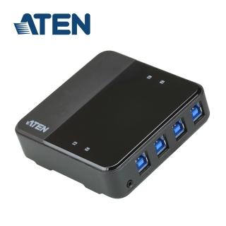 【ATEN】4 x 4 USB 3.1 Gen1 埠週邊分享切換器(US3344)