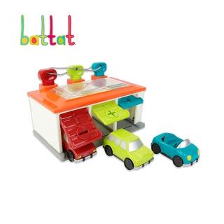 【B.Toys】BATTAT系列-藍綠紅車庫