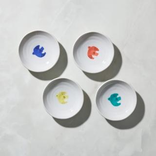 【有種創意食器】日本晴九谷燒 - 飛鳥小盤(4入組)
