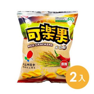 【池上鄉農會】可樂果米穀酥-麻辣72公克/ 2包組