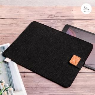 【BOJI 波吉】信封型 iPad 平板 筆電 內袋內膽防震毛氈包(多功能收納包 文件包)