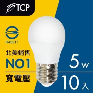 【TCP 強凌】LED 節能燈泡-5W(10入)