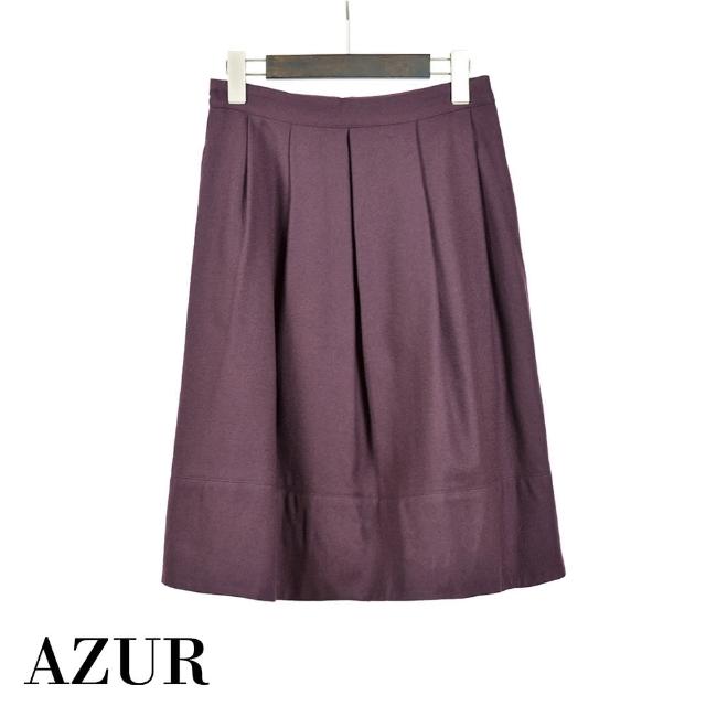 【AZUR】時尚女伶壓折造型圓裙