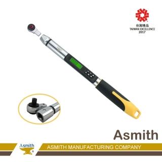 【Asmith(鐵匠牌)】34-340Nm四分頭 換頭處14*18mm WI-340-3 電子式數顯扭力板手(換頭型-數位扭力扳手)