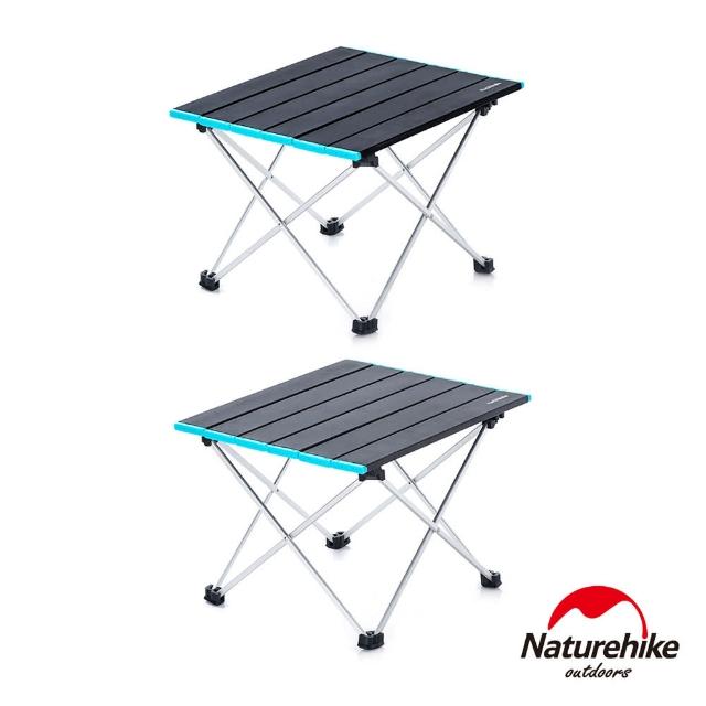 【Naturehike】FT08極輕量可捲式鋁合金露營桌 折疊桌 蛋捲桌(台灣總代理公司貨)