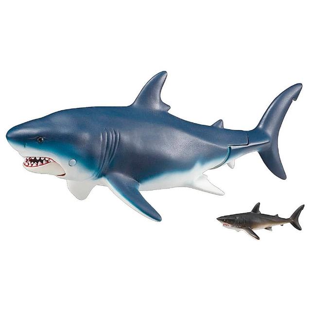 【TAKARA TOMY】ANIA 多美動物 AL-11 巨齒鯊 漂浮版(男孩 動物模型)