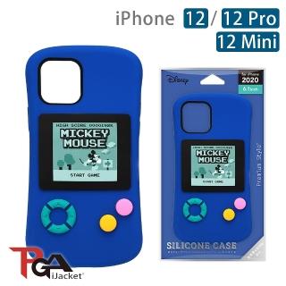 【iJacket】iPhone 12/12 Pro/12 Mini 迪士尼 軍規防撞 矽膠套(米奇游戲)