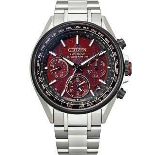【CITIZEN 星辰】東京˙紅限量版鈦金屬GPS衛星校時腕錶(CC4005-71Z)