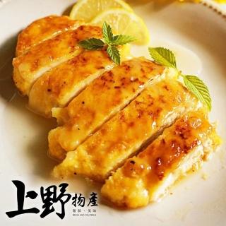 【上野物產】清香檸檬 脆皮雞排12片(100g±10%/片 雞肉/去骨雞腿排)