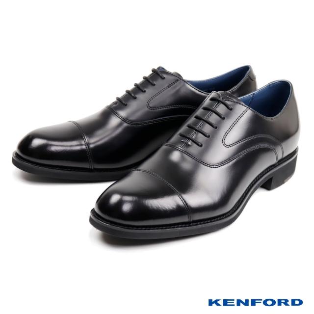 【KENFORD】橫飾造型紳士牛津鞋 黑色(KN82-BL)