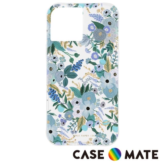 【CASE-MATE】x Rifle Paper Co. 限量聯名款 iPhone 12 mini(防摔抗菌手機保護殼 - 花園派對 - 藍)
