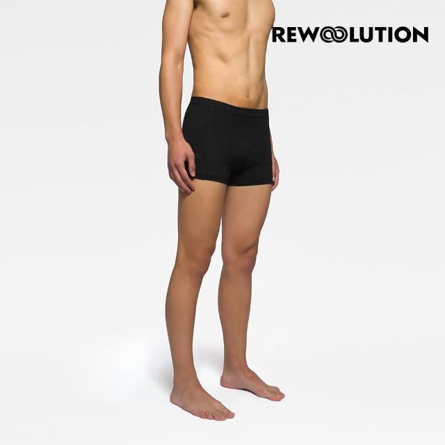 【Rewoolution】男Gaz 140g內褲[黑色] REJB2MU20195