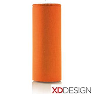 【荷蘭 XD Design】隨身水瓶護套-橙《歐型精品館》(簡約時尚/輕巧方便/辦公/戶外休閒用品)