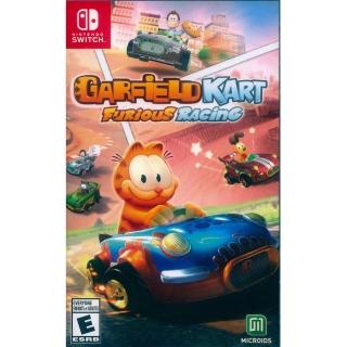 【Nintendo 任天堂】NS Switch 加菲貓卡丁車：瘋狂競速 英文美版(Garfield Kart: Furious Racing)