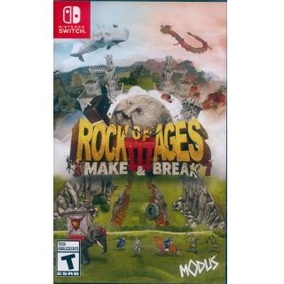 【Nintendo 任天堂】NS Switch 世紀之石 3：創造與破壞 中英日文美版(Rock of Ages III: Make & Break)