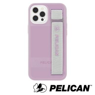 【PELICAN】美國派力肯iPhone 12 Pro Max 抗菌防摔殼(Protector Sling 保護者內建防落手環 - 淡紫)