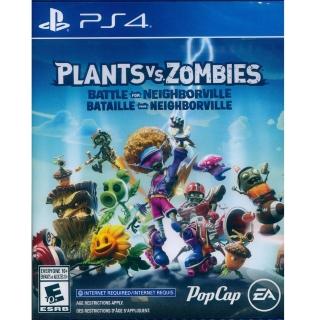 【SONY 索尼】PS4 植物大戰殭屍：和睦小鎮保衛戰 中英文美版(Plants Vs. Zombies: Battle for Neigh)
