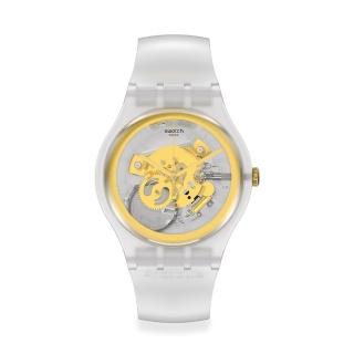 【SWATCH】New Gent 原創系列手錶MY TIME 黃金年代 瑞士錶 錶(41mm)