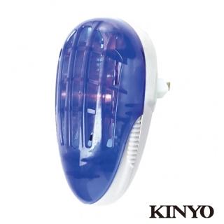 【KINYO】電擊式捕蚊燈1.5W AB-200(可當壁插、小夜燈)