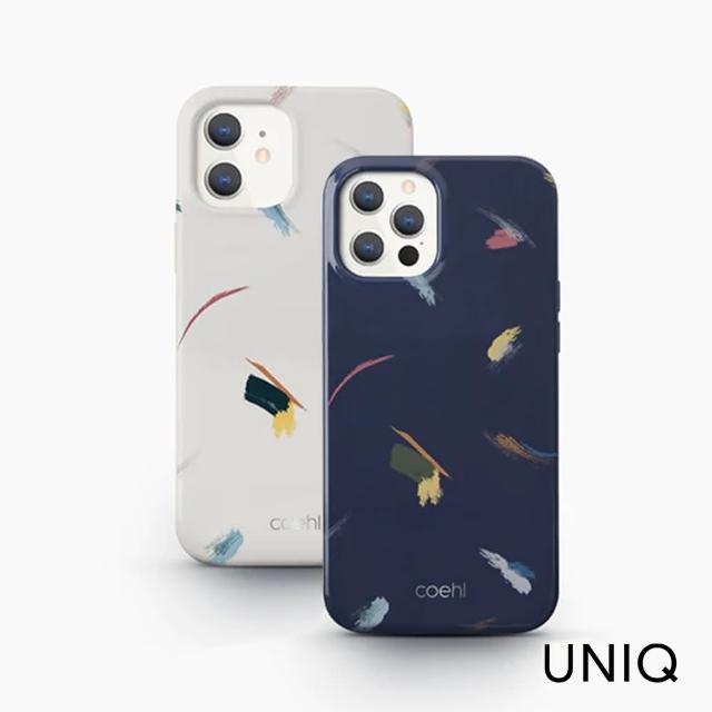 【UNIQ】iPhone 12 mini 彩繪筆刷設計全包覆防摔手機殼