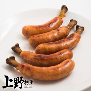 【上野物產】從東京迪士尼開始熱賣的 帶骨熱狗腸 X10支(375g±10%/支/包 火腿 熱狗)
