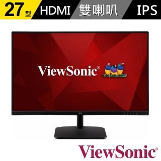 【ViewSonic 優派】VA2732-MH 27型 IPS 護眼電腦螢幕(內建喇叭)
