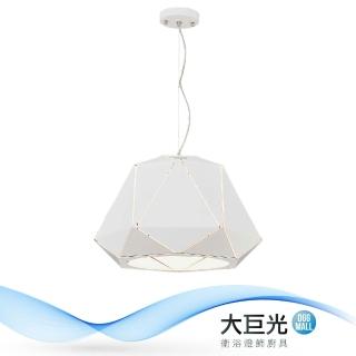 【大巨光】工業風-E27-1燈吊燈-中(MF-2621)