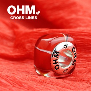【OHM Beads】小紅方塊(Cross Lines)