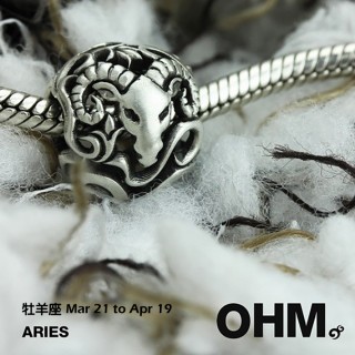 【OHM Beads】牡羊座(Aries)