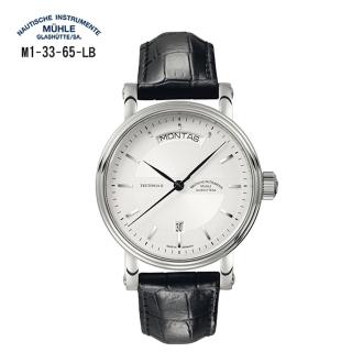 【GLASHUTTE】格拉蘇蒂·莫勒 Classical經典系列-日耳曼時計 M1-33-65-LB 機械男錶(機械錶 男錶)