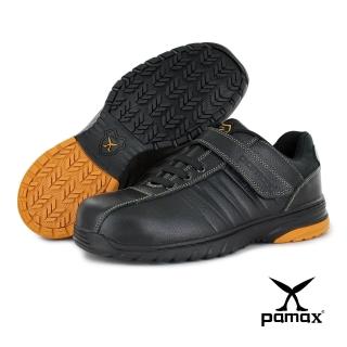 【PAMAX 帕瑪斯】超彈力氣墊休閒型止滑安全鞋★餐飲工作鞋、休閒工作、黏貼式(PS8902FEH)