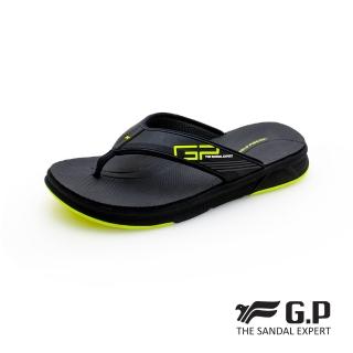 【G.P】男款輕羽量漂浮夾腳拖鞋G1543M-綠色(SIZE:39-44 共三色)