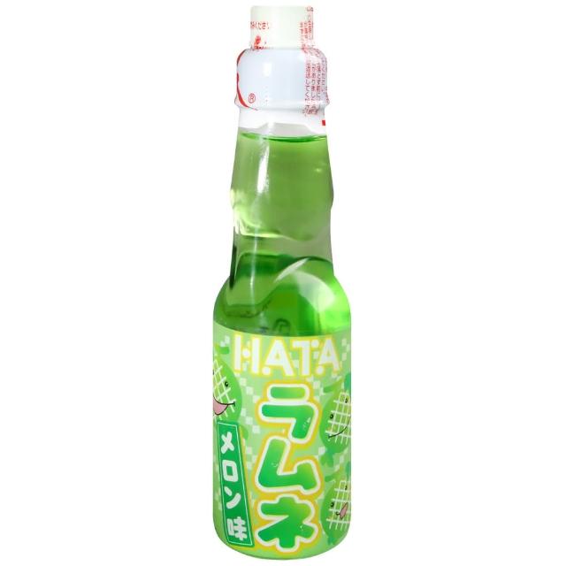 【Hata】古早味彈珠汽水-哈蜜瓜風味(200ml)