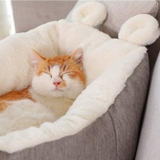【古德斯】冬季保暖深度睡眠寵物床_M(貓窩 寵物窩 貓床 睡窩)